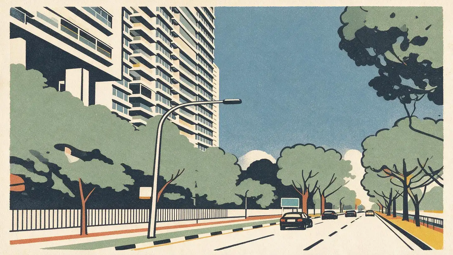 Illustration of the Ascentia Sky condominium development on Alexandra View, Singapore