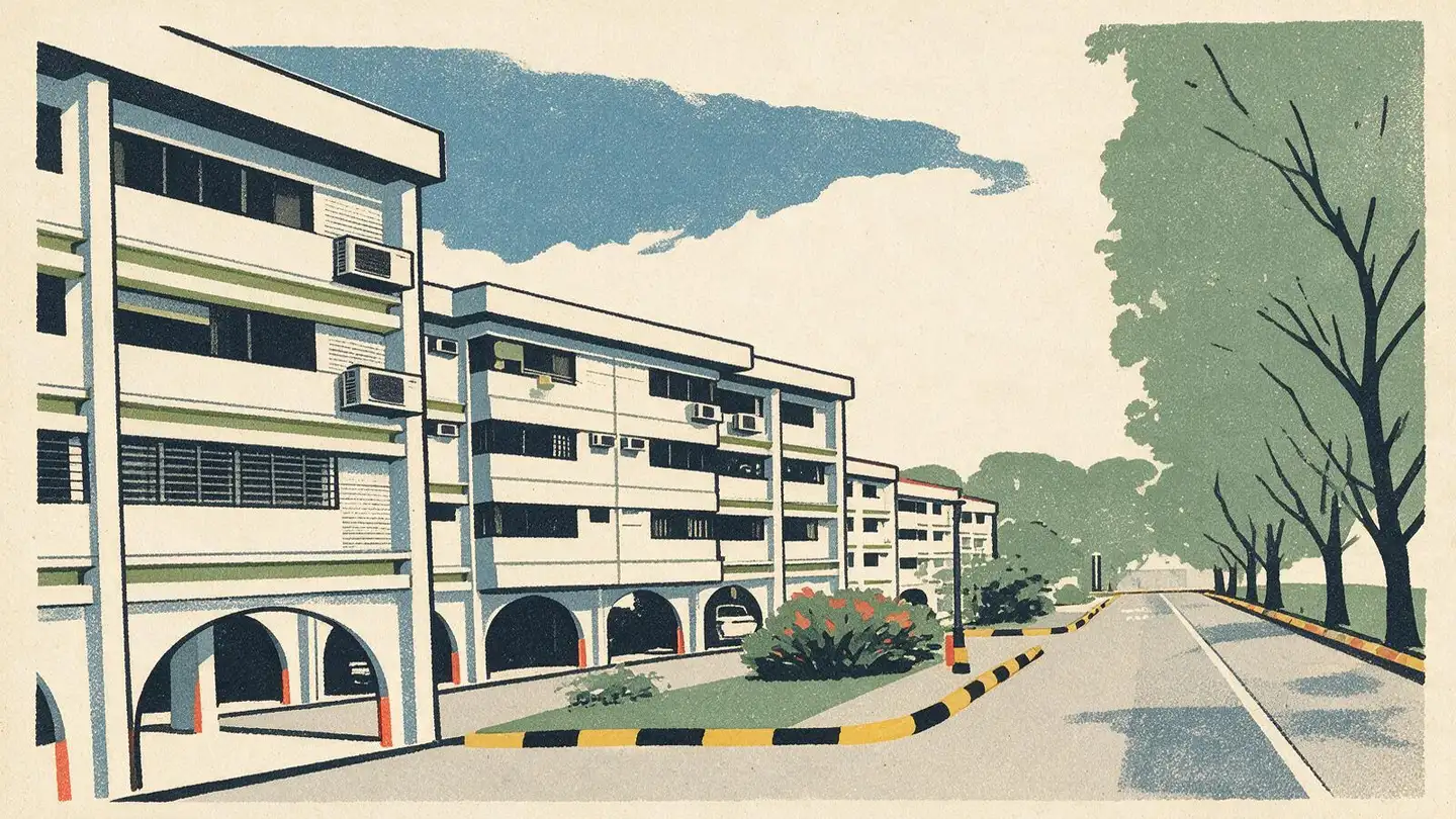 Illustration of the Braddell View condominium development on Braddell Hill, Singapore