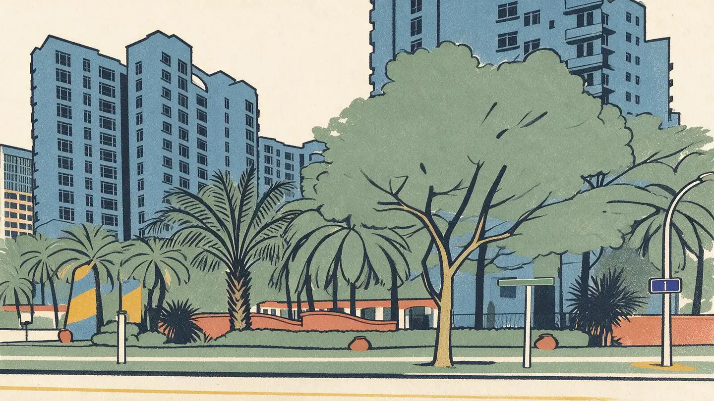 Illustration of the Casablanca condominium development on Rosewood Drive, Singapore