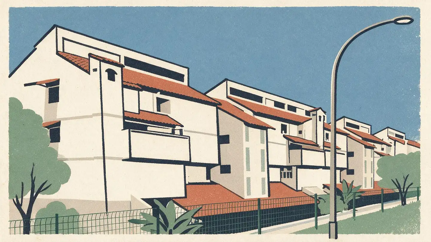 Illustration of the Grande Vista condominium development on Cactus Drive, Singapore