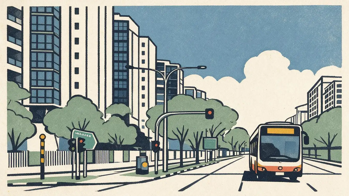 Illustration of the The Luxurie condominium development on Compassvale Road, Singapore