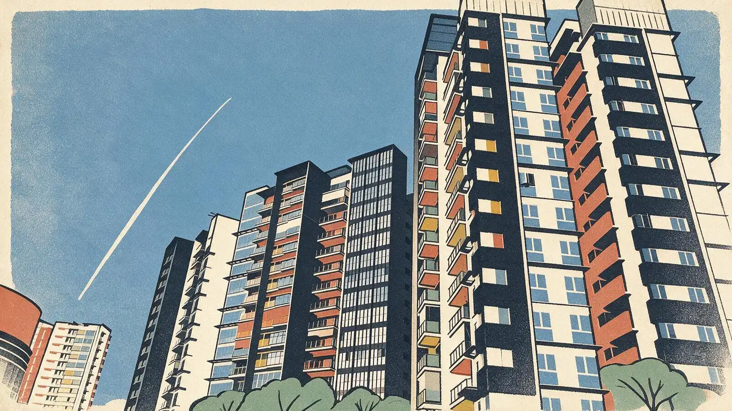 Illustration of the The Scala condominium development on Serangoon Avenue 3, Singapore